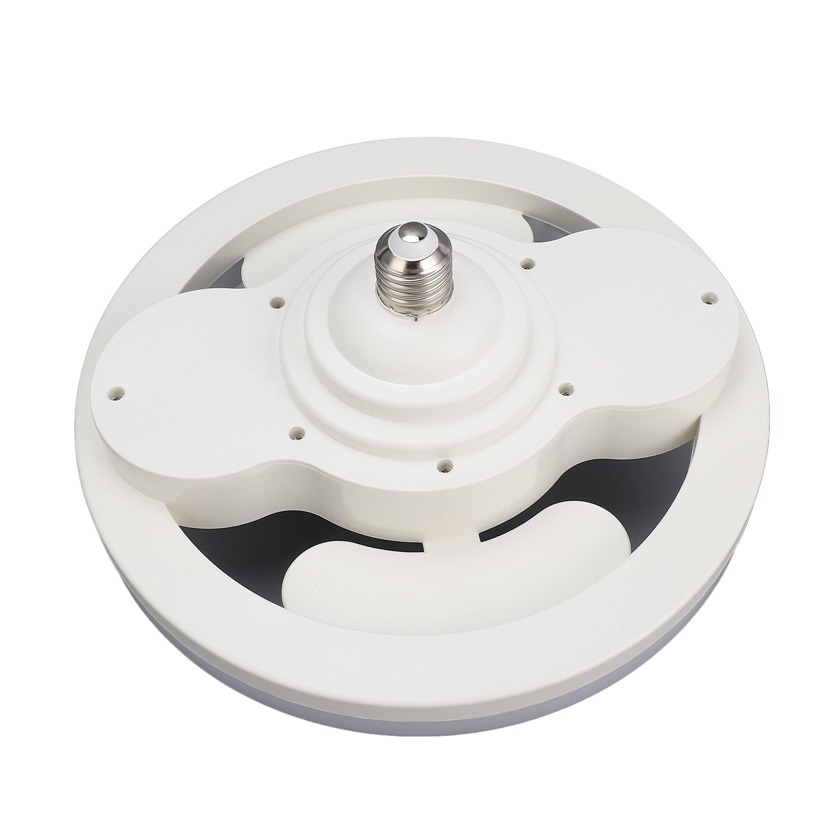 Luce Musicale LED Bluetooth E27 con Doppi Altoparlanti Ed Effetti RGB per Riunioni di Famiglia, Lampada Wireless da 48 W