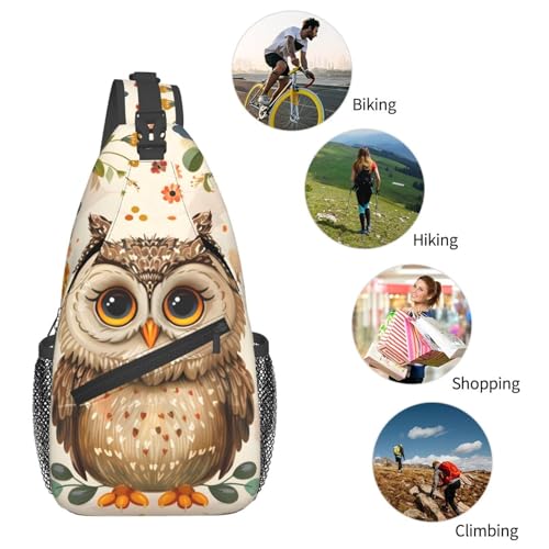 Bolso bandolera divertido para hombres y mujeres miniatura 6