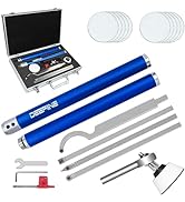 DEEFIINE Carbide Tip Wood Lathe Turning Tool set With Bowl sander, Lathe Roughing and Finishing H...