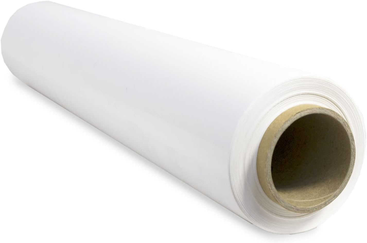 Plantawa Film blanc pour emballage industriel et palettisation, rouleau de papier film résistant en plastique avec haute élasticité pour déménagement et expédition.