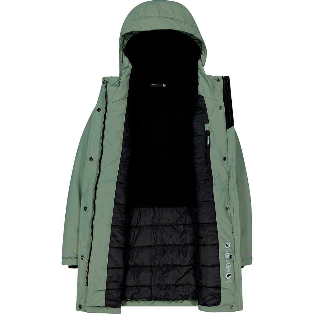 CMP - Mädchen Parka mit fester Kapuze, Mineral, 128