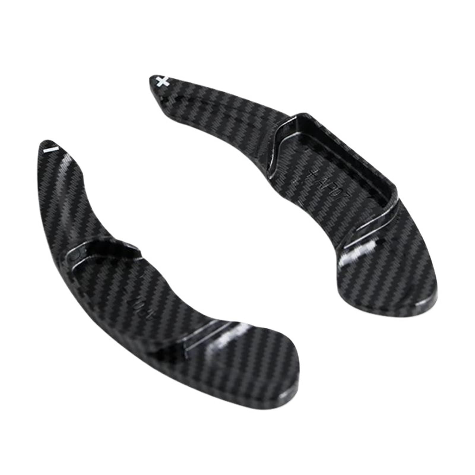 Bvfsxhs Carbon Fiber Black Car Paddle Shift Accessories Car Steering Wheel Paddle Shifter Extension For Ford For Mondeo Edge 2015-2018 For Explorer(Carbon Fiber Black)