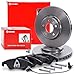 Produktbild BREMBO Coated Disc Line Bremsenset Vorderachse inkl Bremsscheiben Vorne Ø 320 mm Belüftet und Bremsbeläge Vorne, Passend für AUDI A4 Allroad B8 (8KH), A4 B8 (8K2)(8K5), A5 (8T3) (8F7) (8TA), Q5 (8RB)