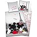 Enjoykids Parure Housse De Couette Mickey Minnie Disney
