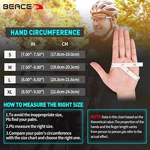 BEACE 5MM Shock-Absorbing Gloves