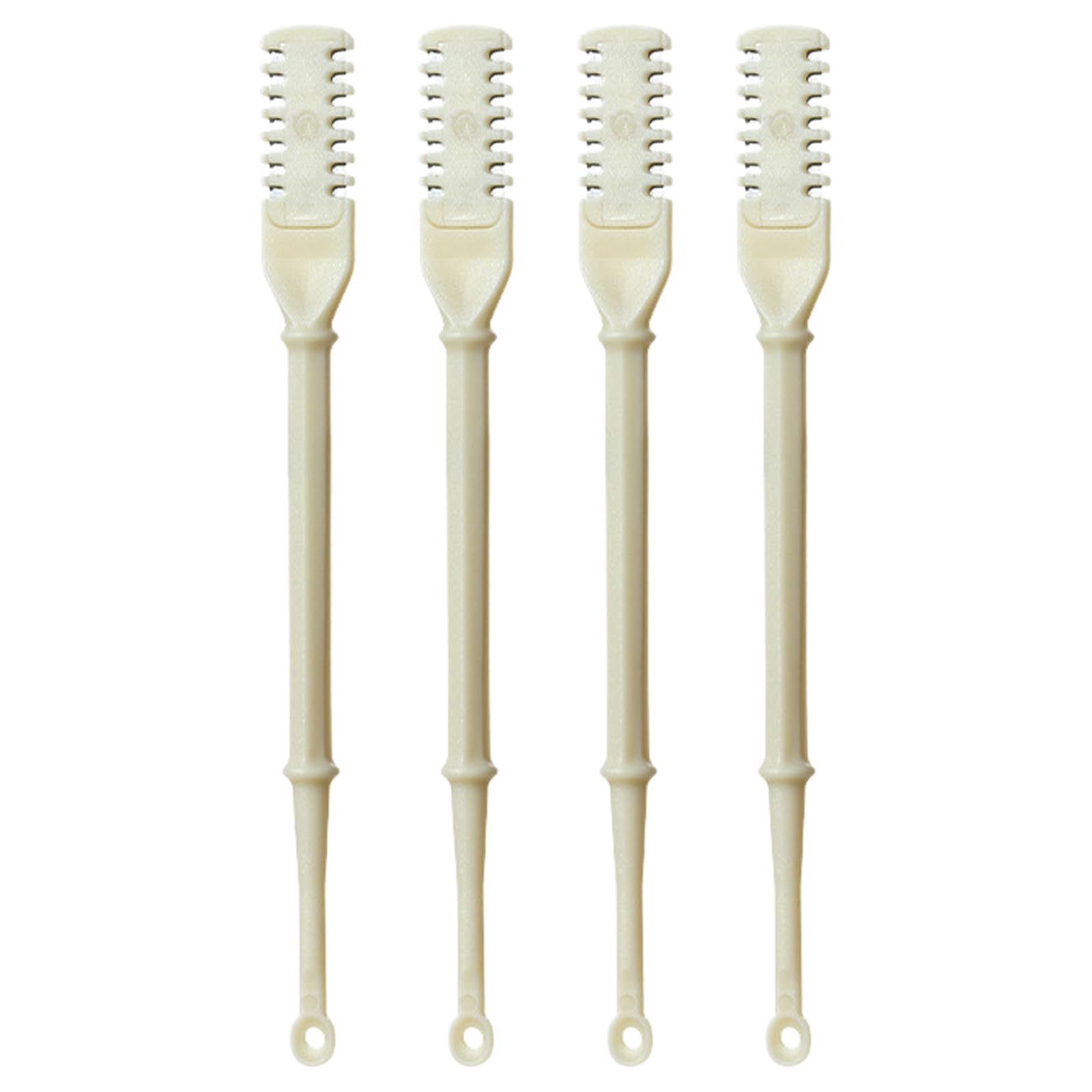 Nasal Hair Cutter, Ear Pickers 360 Degree Rotating Nasal Hair Removal Tool, 4Pcs Portable Manual Nose Trimmer Gifts Stril Remover Tool