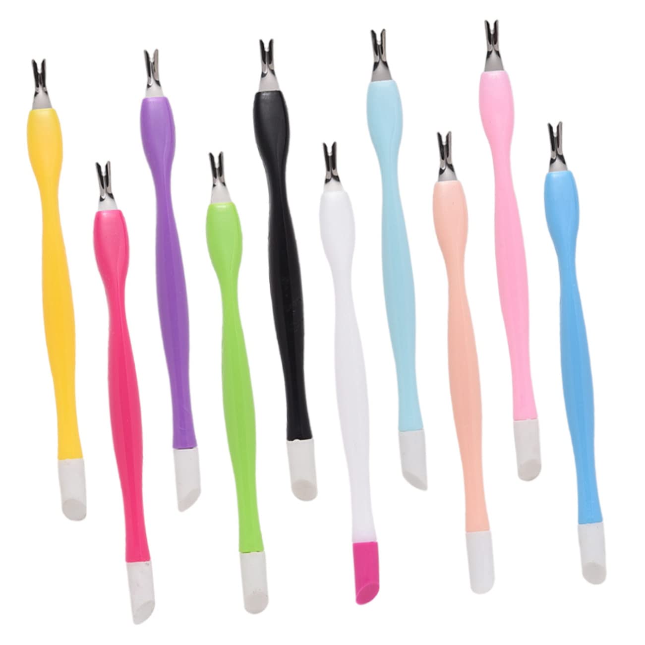 50Pcs Dual Headed Manicure Dead Skin Trimmers Cuticle...