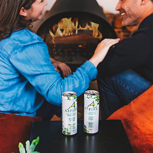 Aspire Healthy Energy Drink - 36 Can Bundle - Raspberry Acai, Apple Acai, Lemony Lime - Zero Sugar, Calories Or Carbs – Contains Natural Caffeine, Vitamins B & C - No Jitters Or Crash – 12Oz Cans #TOP7