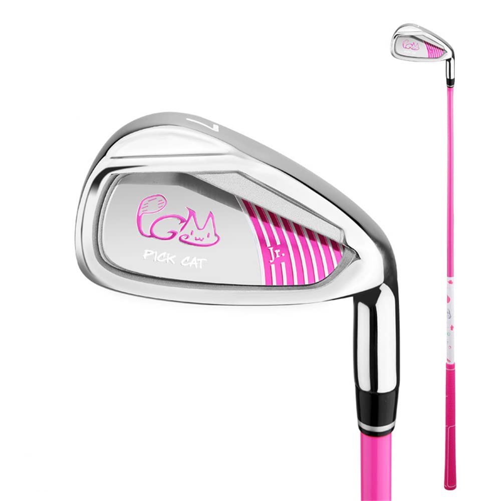 Innovativo ferro da golf per bambini per uso sportivo di golf, # 7 ferro da golf per destrorsi, perfetto per bambini, scuola, pratica di golf, 3-12 anni