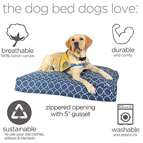 Molly Mutt Medium To Large Dog Bed Cover -Romeo & Juliet Print - Measures 27”X36”X5’’ - 100% Cotton - Durable… - Image 2
