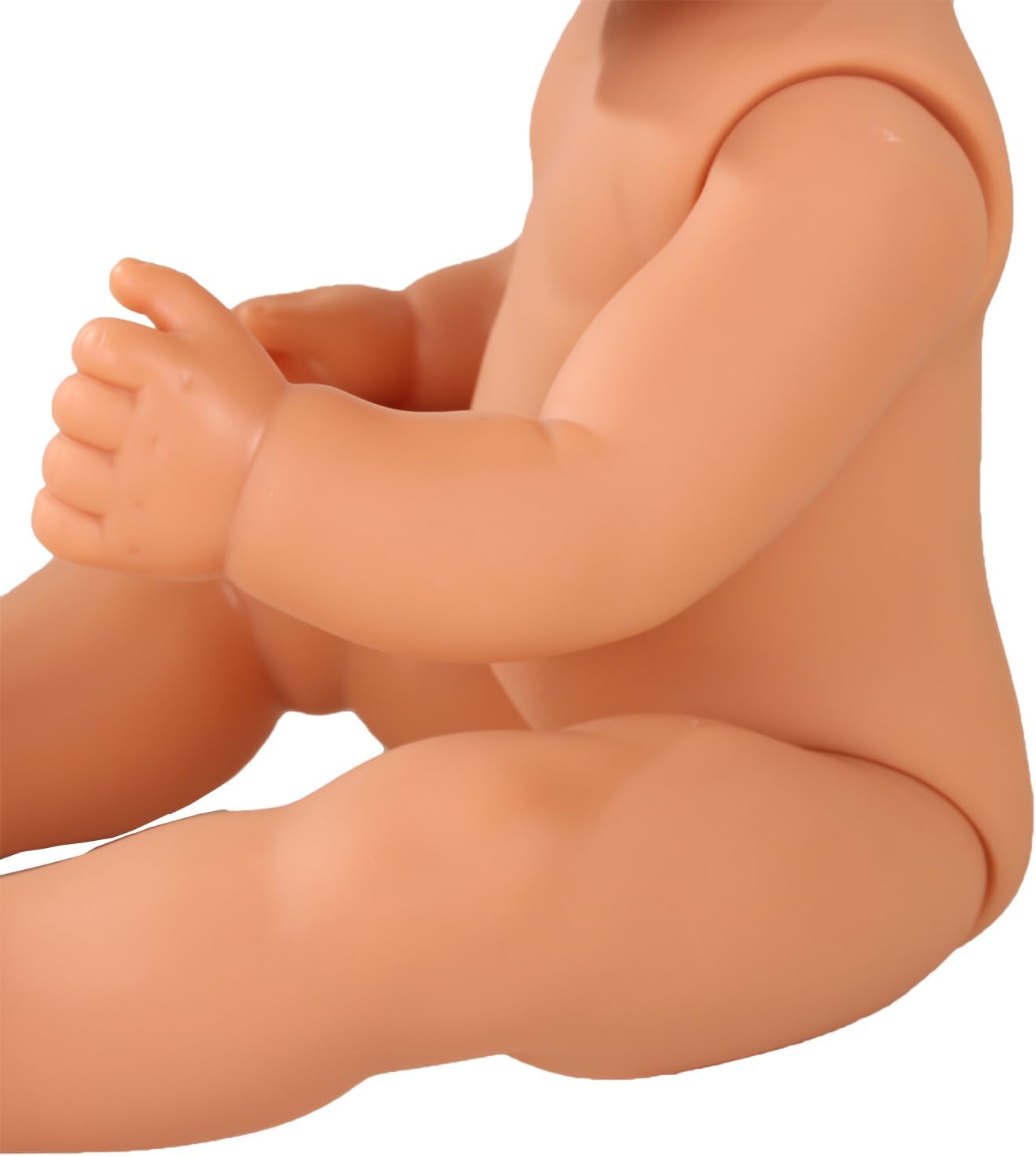 Gotz 2518053 Maxy Aquini Baby Beach Vibes - 16.5" Tall Vinyl Bath Baby Doll with Grey Sleeping Eyes, Dress, Hat and Accessories