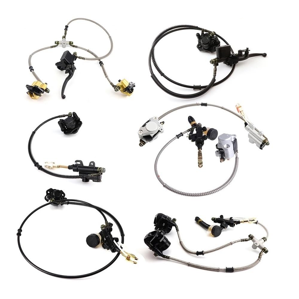 Gruppo pinza cilindro freno a disco idraulico for ATV Quad Go kart elettrico da 50 cc a 250 cc(Rear Brake kit-A)