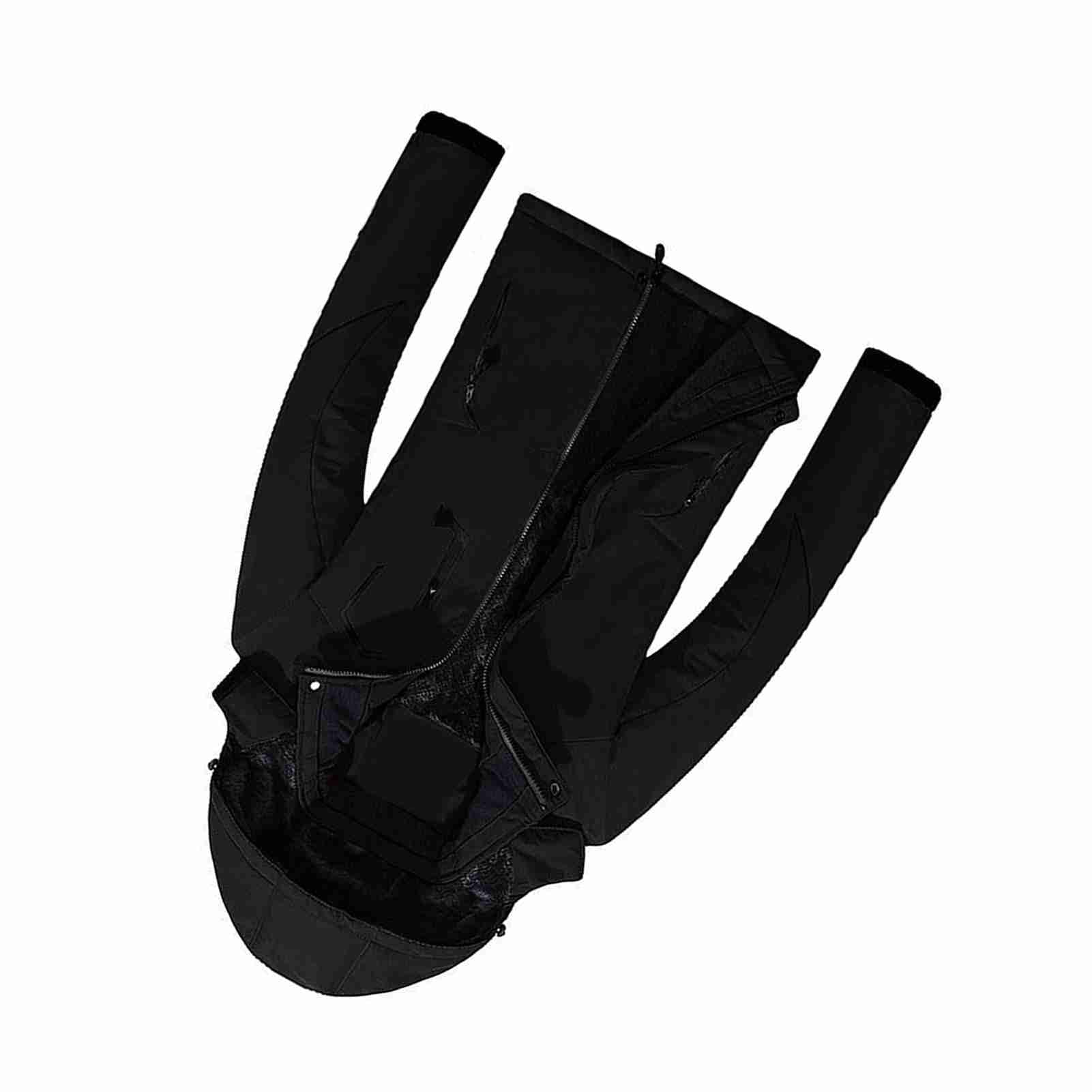 Veste de Montagne Coupe-vent pour Femme, Veste de Ski Chaude d'hiver avec Doublure Polaire pour Camping Randonnée Snowboard Cyclisme (2XL)