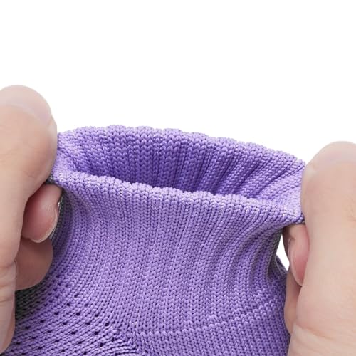 Image of Eashi Baby Boy Girl Non-Skid Indoor Infant Walking Shoes Breathable Warm Elastic Sock Shoes with Memory Sole Protect Toes Outdoor Sneakers