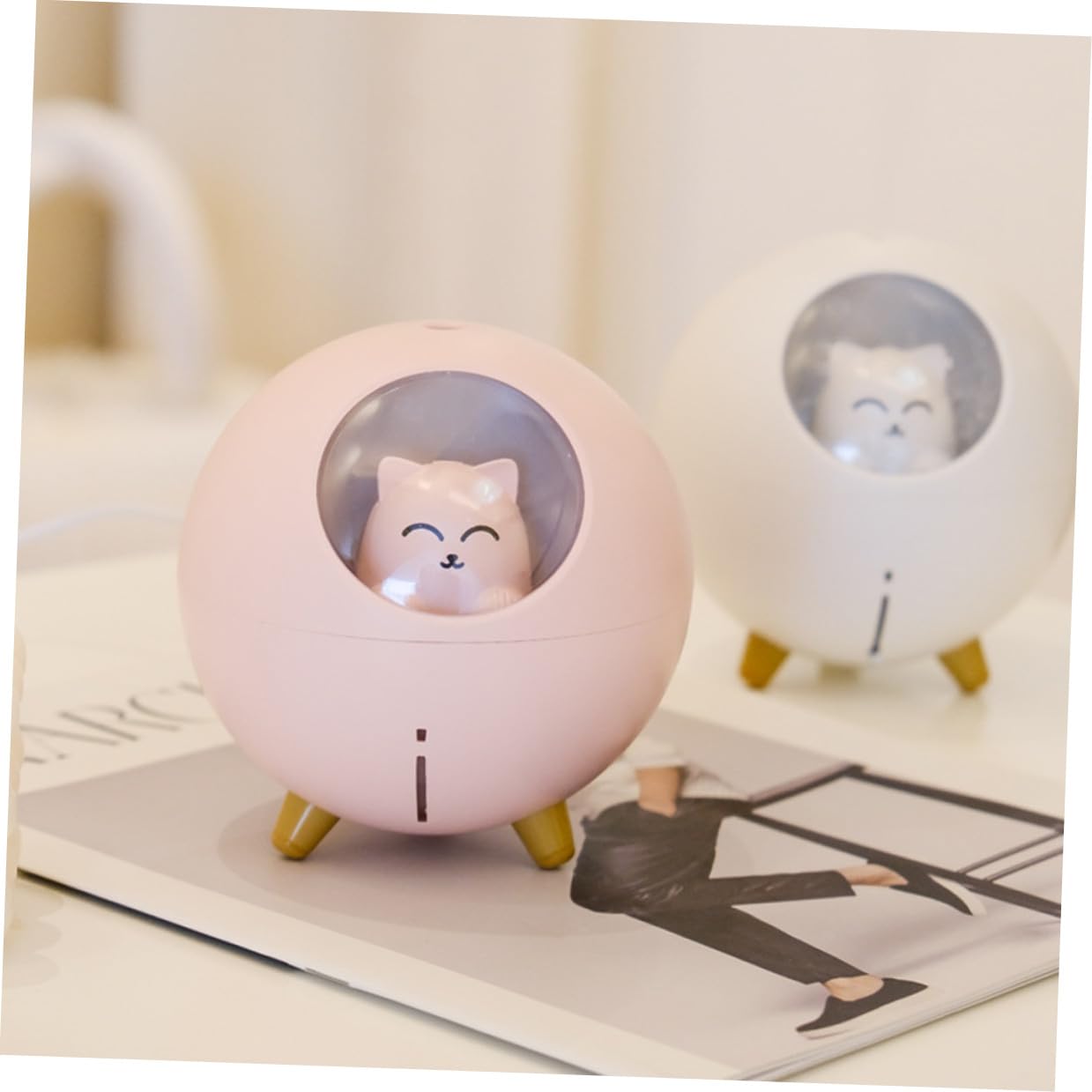 Mini Humidificador USB Portátil Humidificador de Aire Silencioso para Hogar y Oficina Práctico y Compacto para Uso Diario