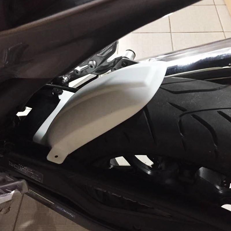 Rynplex Moto Anteriore Extender Hugger Parafango Parafango Posteriore, for NC700 NC750 NC700S NC700X NC750S NC750X 2020 2021 Motorcycle Front Fender Mudguard(Rear
