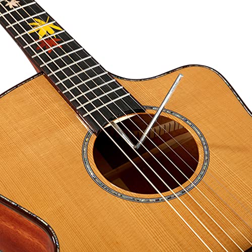 MEIeynt Guitare Acoustique débutant Adulte Pleine Taille 41 Pouces pan coupé Acustica Guitarra Bundle Kit avec Sac Tuner… - Les Beatles, Paul McCartney, John Lennon, RIngo Starr, George Harrison MEIeynt Guitare Acoustique débutant Adulte Pleine Taille 41 Pouces pan coupé Acustica Guitarra Bundle Kit avec Sac Tuner… – Image 5