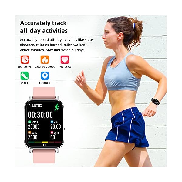 Smart-Watch169-Men-Women-Bluetooth-Smartwatch-Waterproof-IP68GPS-Fitness-Tracker-with-Sleep-Heart-Rate-Blood-Oxygen-MonitorActivity-Pedometer-Health-Smart-Watch-Compatible-for-Android-iOS-Phones Smart Watch,1.69" Men Women Bluetooth Smartwatch Waterproof IP68,GPS Fitness Tracker with Sleep Heart Rate Blood Oxygen Monitor,Activity Pedometer Health Smart Watch Compatible for Android iOS Phones