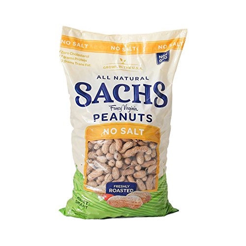 Sachs Unsalted In-Shell Peanuts, 80 Ounce image 3