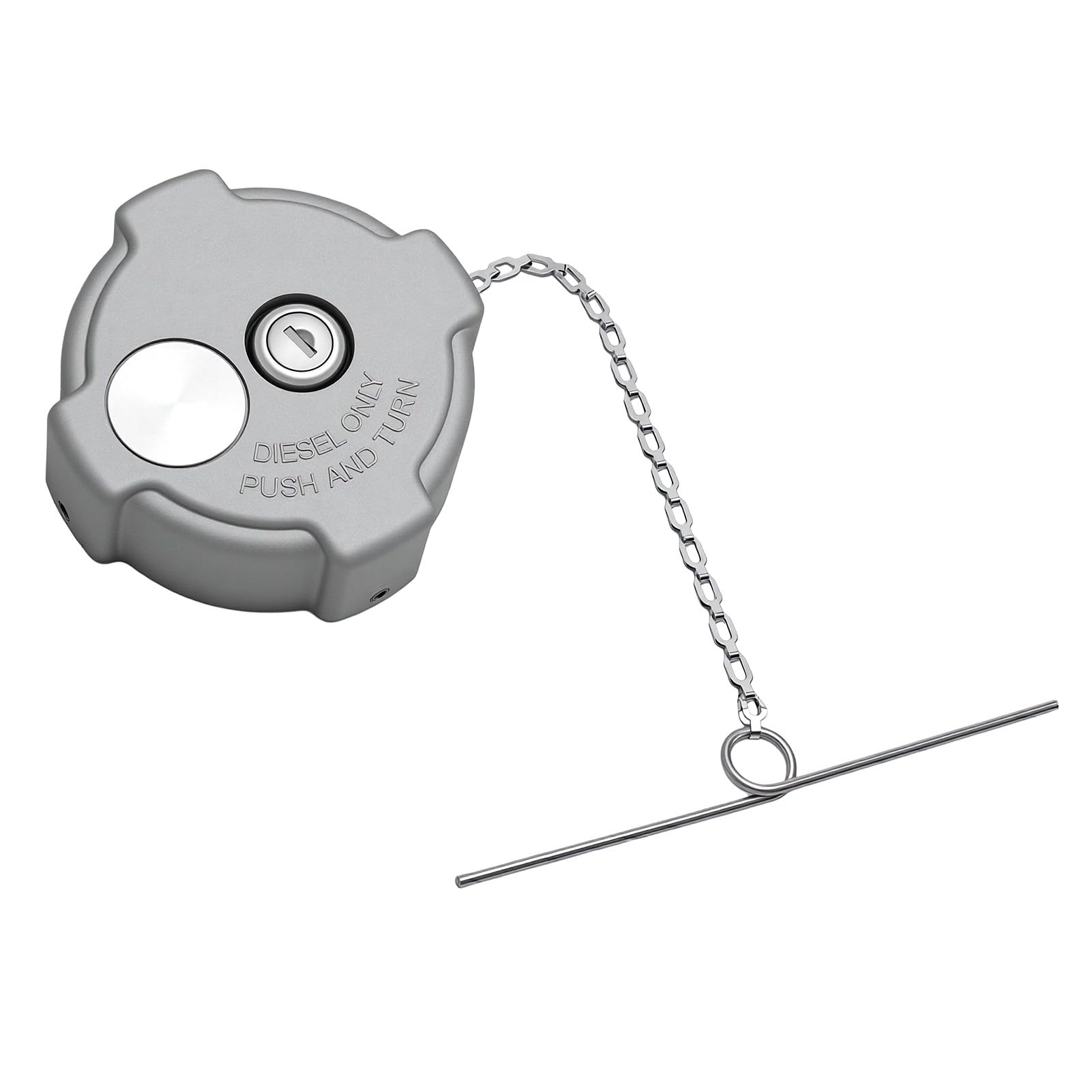 Generic Blokada Korka Wlewu Paliwa Zamek Korka Wlewu Paliwa Blokada Zbiornika Aluminiowy 03-37017-002 0337017002 600149 Bezpośrednie Dopasowanie z Kluczami Zastąpienie dla