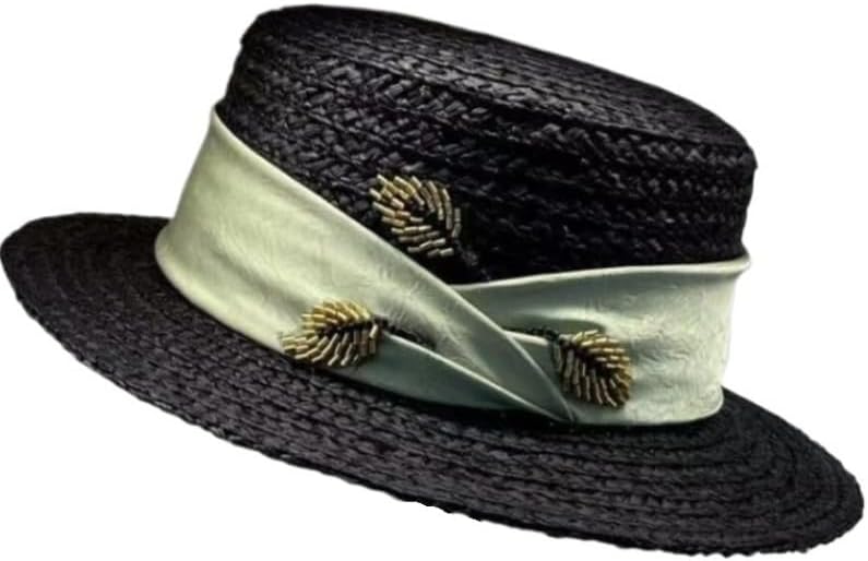 Cap with a Classic Flat-top Design, Suitable for use on the beachts -Beach Vacation Must-Have