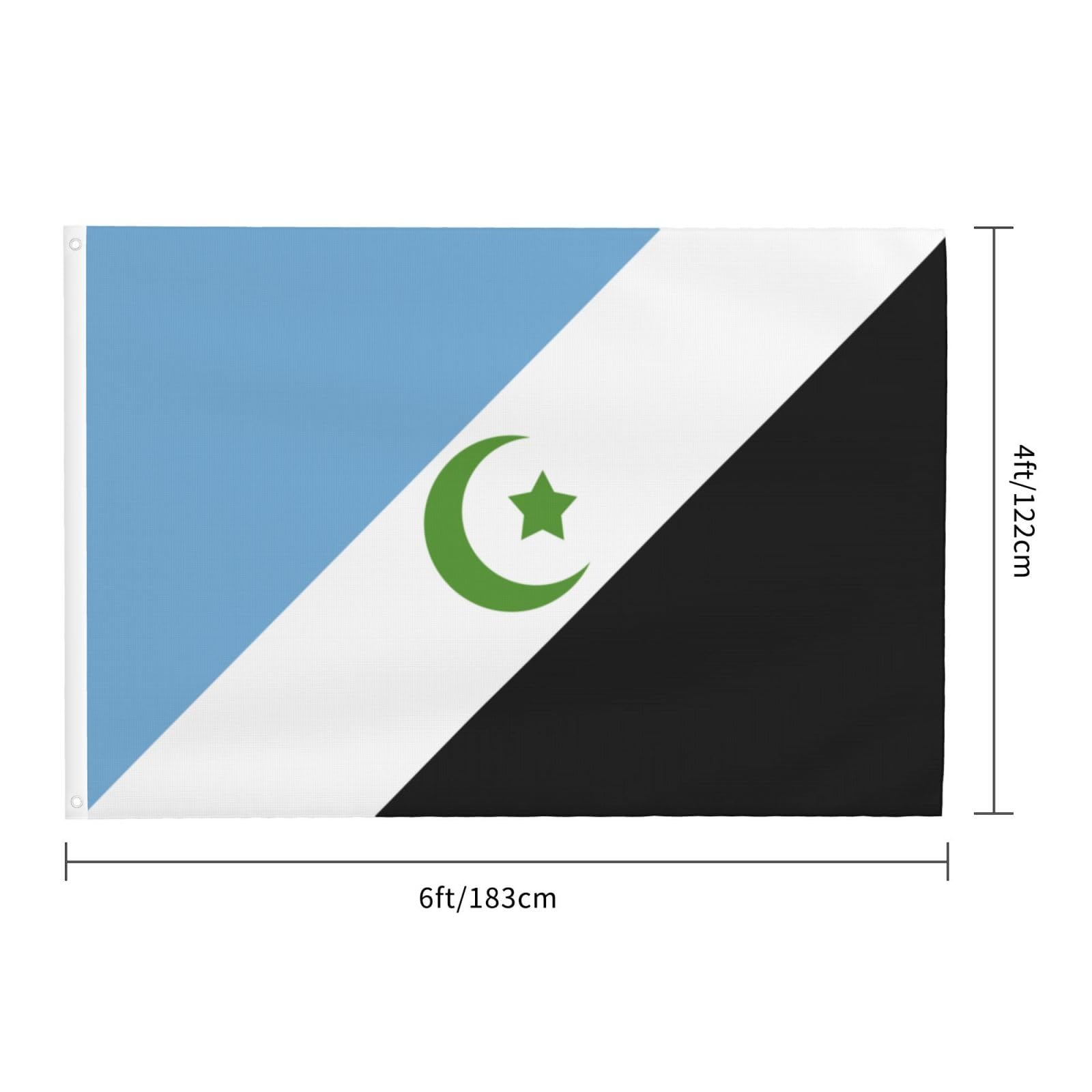 Amazon.com : QIZYOQA Flag Of Shabak Democratic Party Flag 4x6 Ft