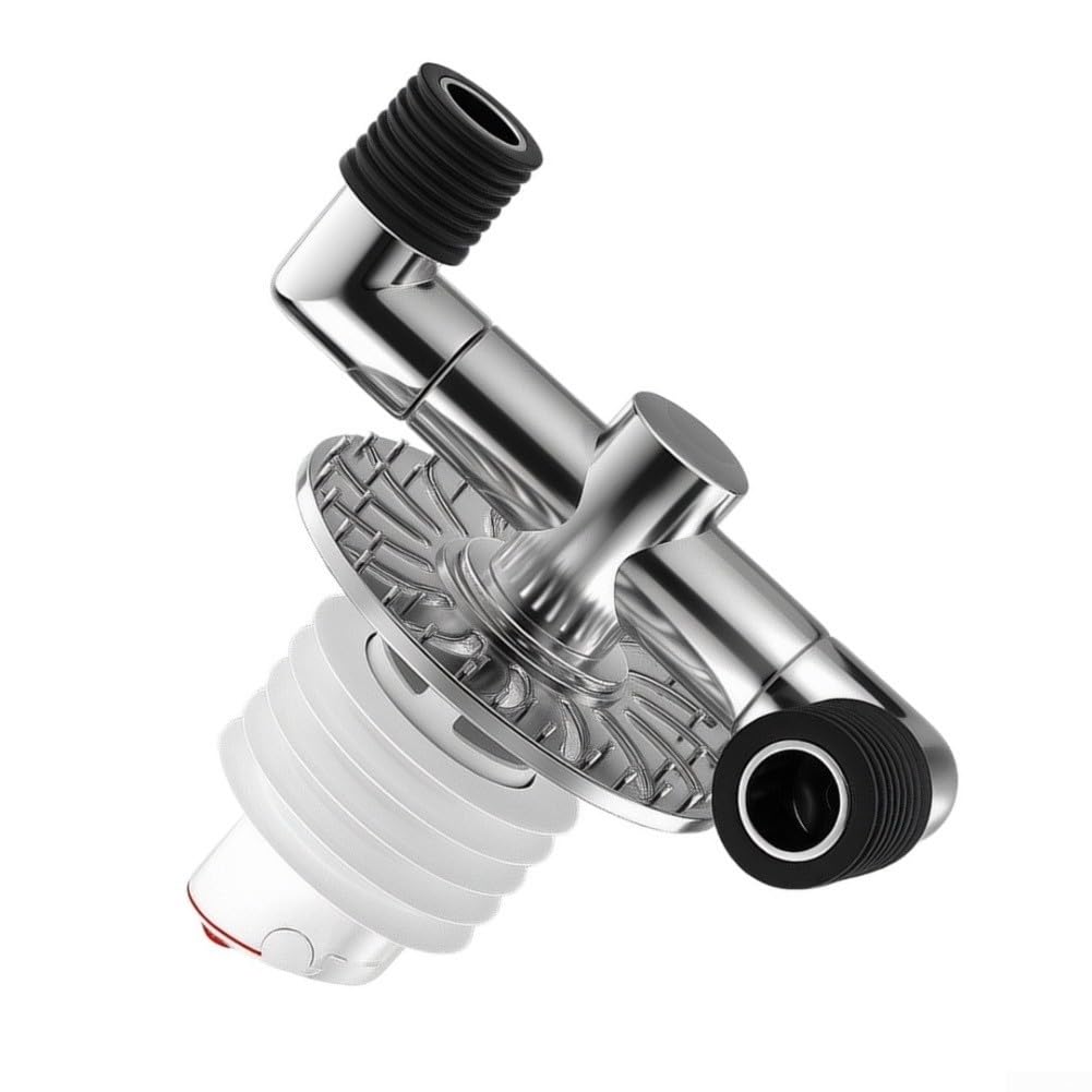 Conector Desagüe Suelo Doble Salida para Lavadora