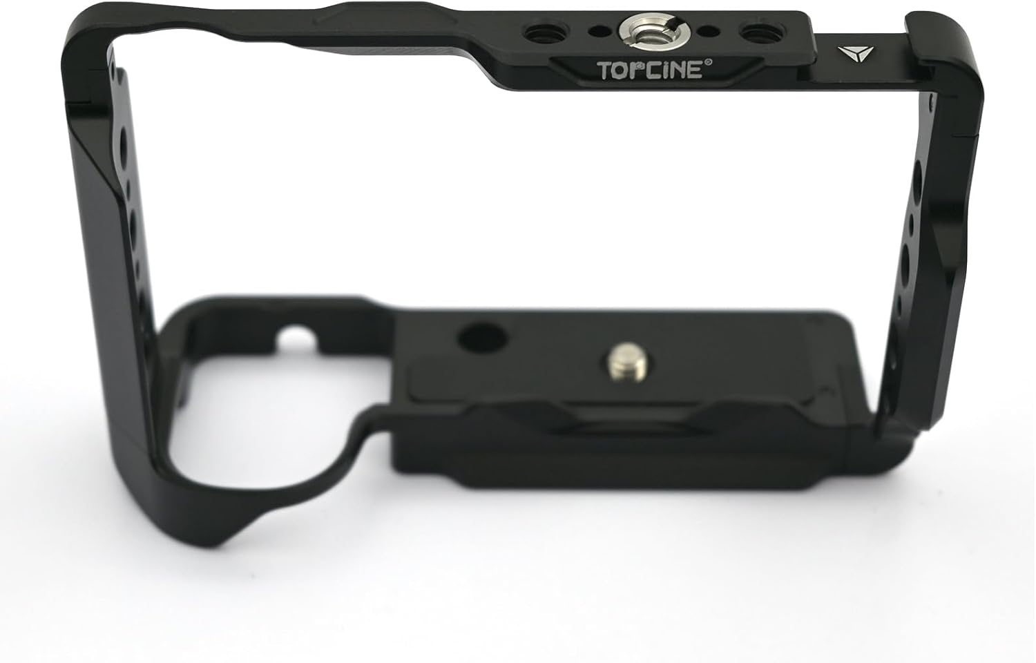 ZVE10 II Cage Compatible for Sony Alpha ZV-E10 Mark II Camera Full Cage with Cold Shoe Mount NATO Chute Arca Quick Release Bottom Plate
