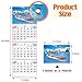 Trycooling 2026 Wall Calendar Calendar 2026 Monthly Calendar Large 3 Month Wall Calendar 2026 (Folded in a Month), 36 x 13, December 2025-January 2027, Perfect for Organizing & Planning (Style 2)