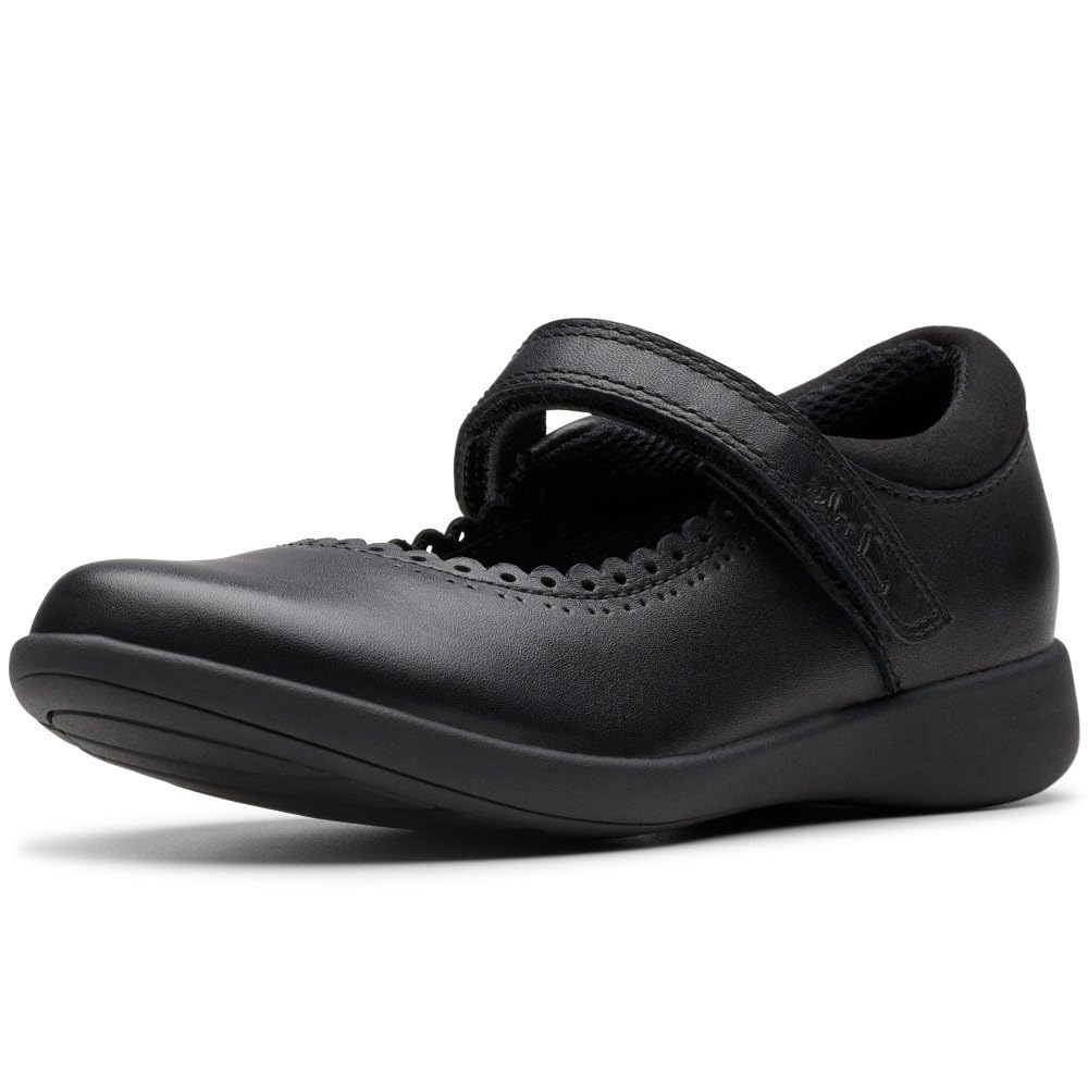 Clarks Premium Etch Pure K, Black, 1.5 UK Child