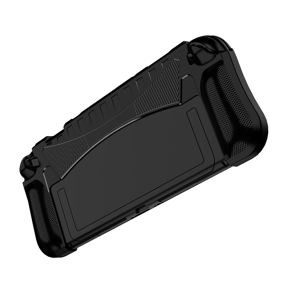 LYEAA Funda de protección ergonómica para consola NS2 TPU (negro)