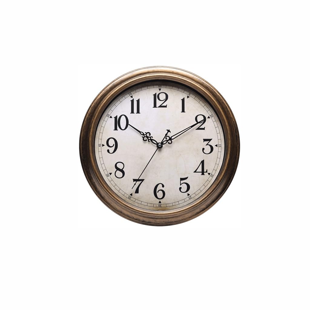 Eines 1 Silent Decorative Wall Clock Wall Clock Living Room Home Simple Punch-Free Silent Quartz Clock Easy To Read