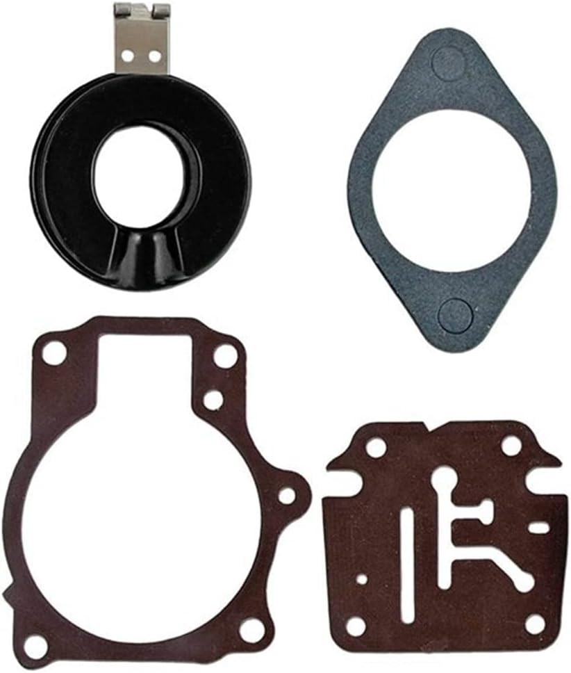 YAEGER 3 x Carburetor Carb Rebuild Repair Kit and Float Fit for Johnson for Evinrude 396701 65 70 75 HP