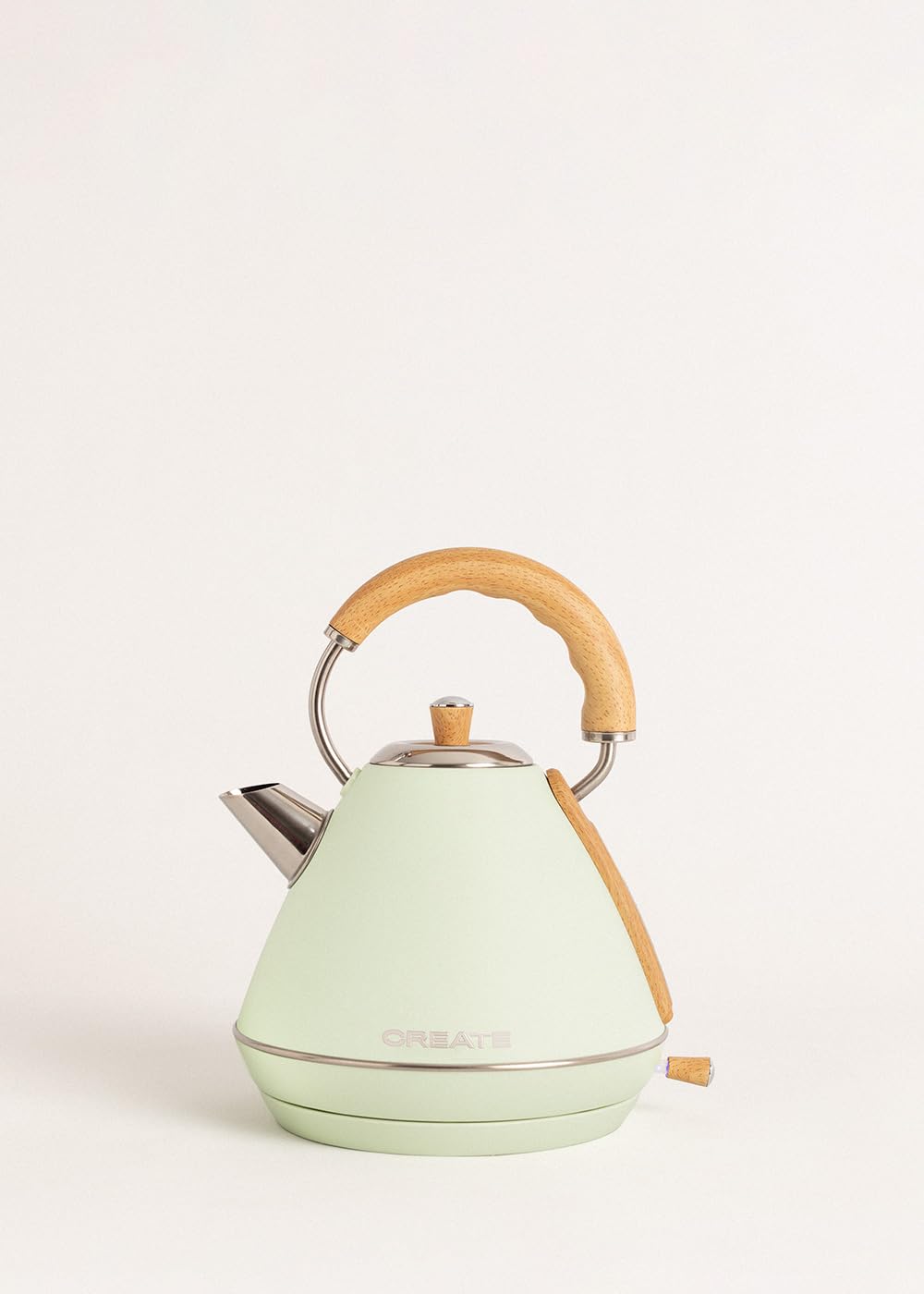 Toaster Pastellgrün mit Wasserkocher Pastellgrün 1L Retro Set