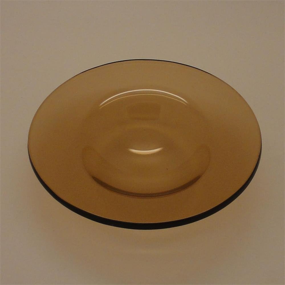 Glass Replacement Bowl 4 1/2" Diameter for Oil Warmer or Electric Tart Burner (Brown)