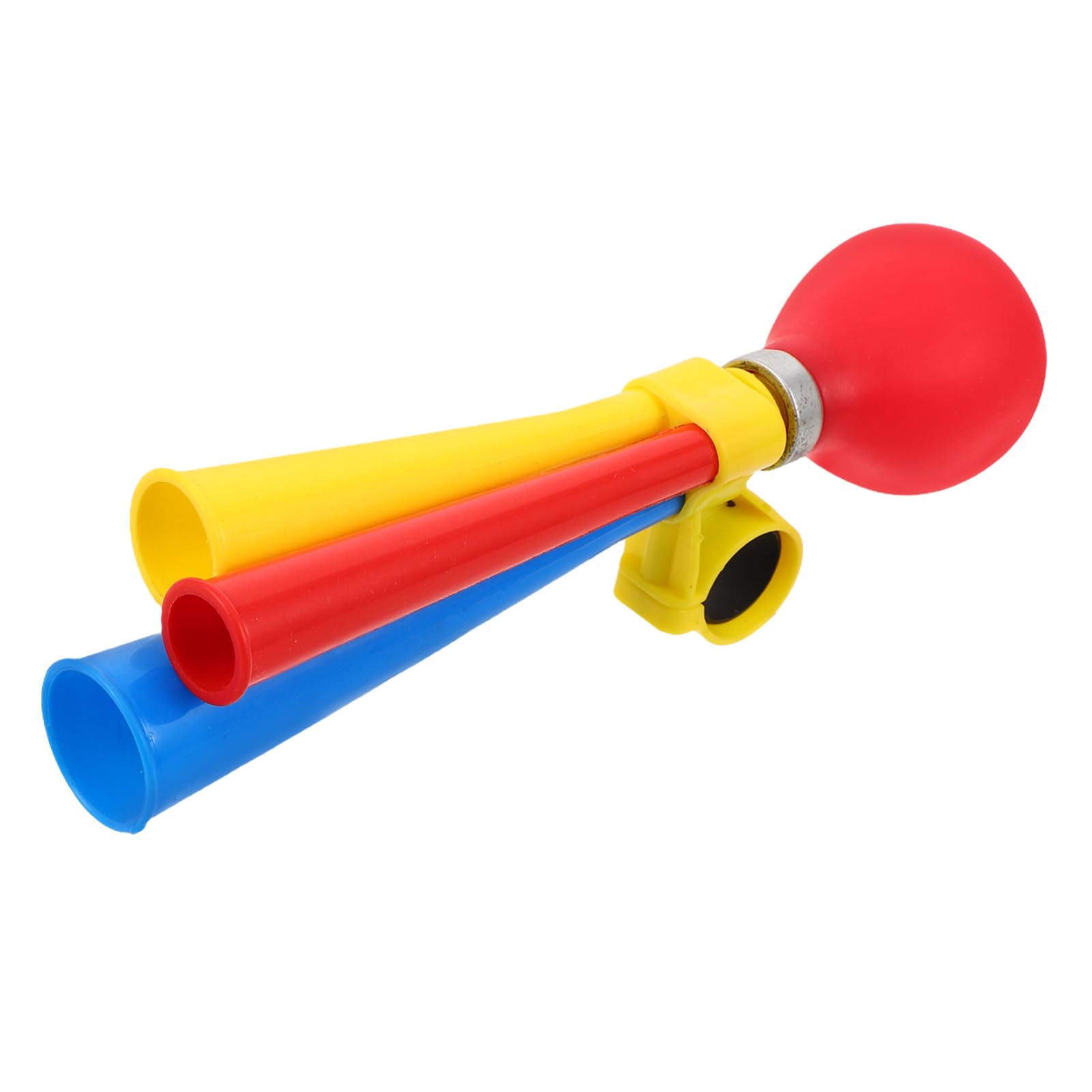SUPVOX Sturdy Plastic Boys and Girls Bicycle Horn Horns 3 Holes for Mountain Bikes Scooters Cycling Accessories