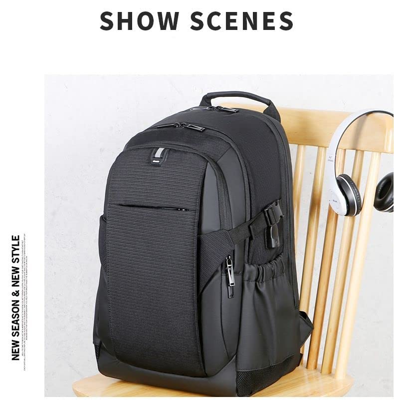 Zaino Unacchio Computer Rucching Business Vallazione Backpack Basse Scuola in Maglio della Porta di Caranda USB Fits15.6 Pollici
