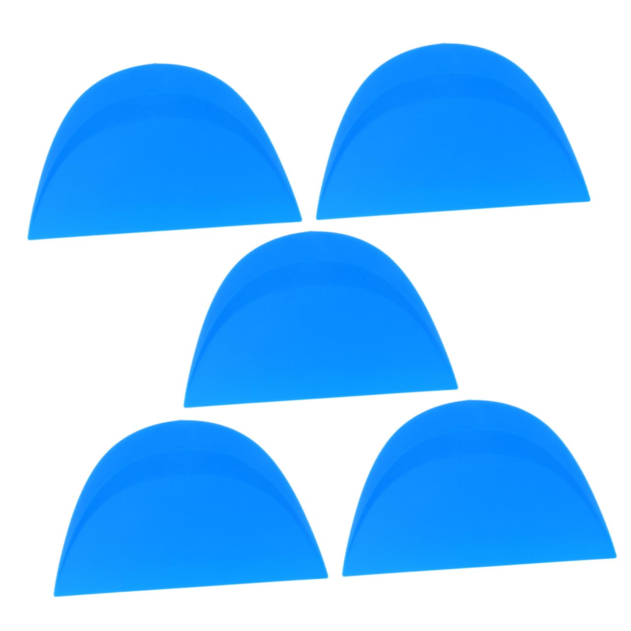 FELTECHELECTR Vinyl Wrap Tool Kit 5pcs Semicircular Soft Edge Car Detailing Tools Window Tint Application Kit