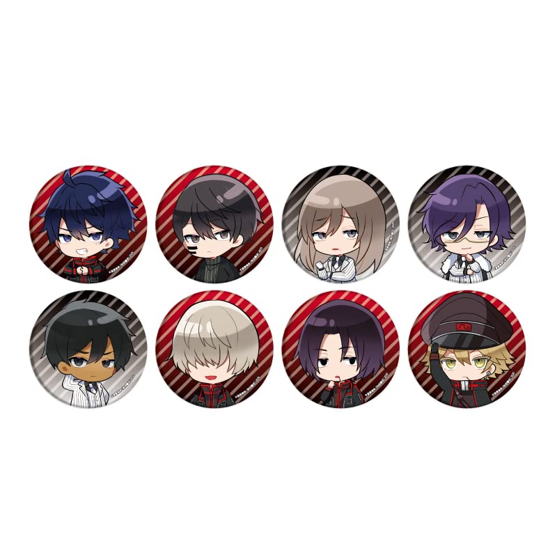 Amazon.co.jp: 桃源暗鬼 03 ミニキャライラスト 缶バッジ 8個