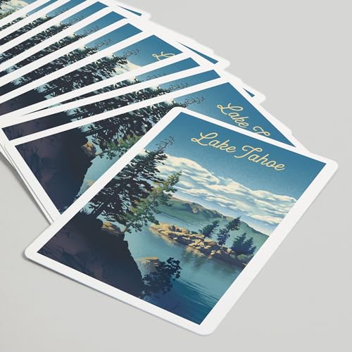 Baraja de poker Lake Tahoe de 52 cartas miniatura 5