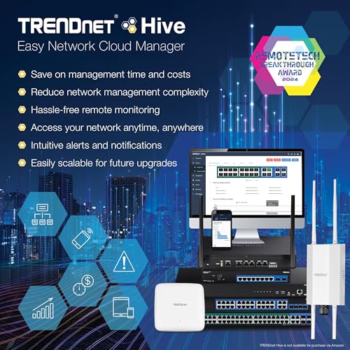 Image of TRENDnet 10-Port Gigabit Web Smart PoE+ Switch with 8 Gigabit PoE+ Ports, 2 SFP Slots, 130W PoE Budget, VLAN, QoS, LACP, IPv4 /IPv6 Static Routing,Lifetime Protection, Black, TPE-1021WS