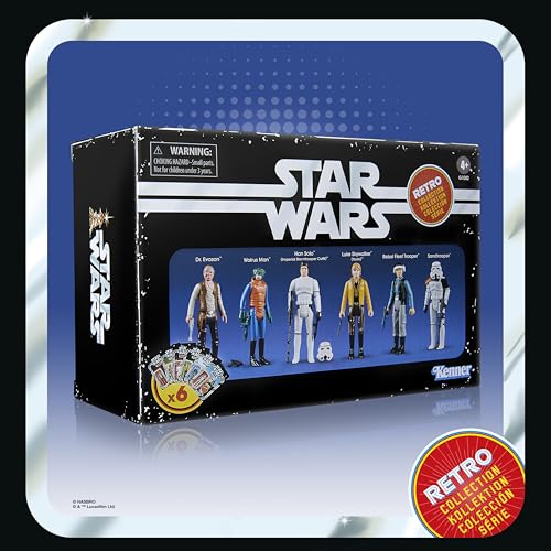Star Wars Episode IV Retro Collection Pack 6 figurines Star Wars Episode IV Retro Collection 10 cm - vue 4