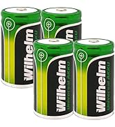 4X Akku Baby C Wilhelm Universal 4500 mAh Akku Zelle 1,2 V HR14 MN1400 NIMH
