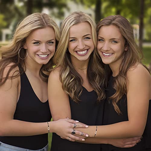 Best Friend Bracelet Love Knot Matching Bracelets for BFF Friendship Long Distance Bracelet for Bestie Sister Couples Birthday Christmas Jewelry Gifts4