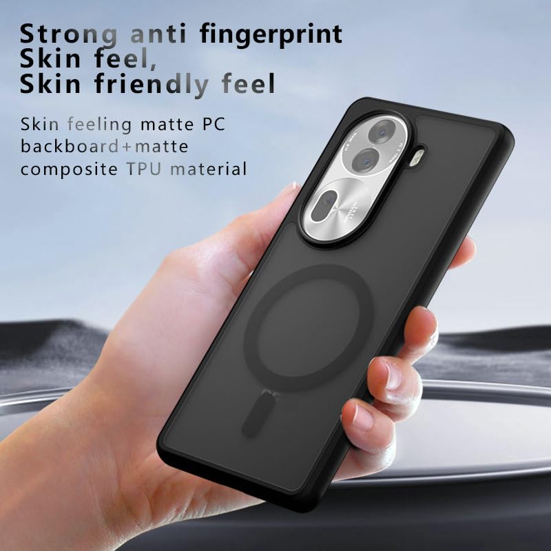 Coque Oppo Reno 11 5G magnétique antichoc protection renforcée noir - 2