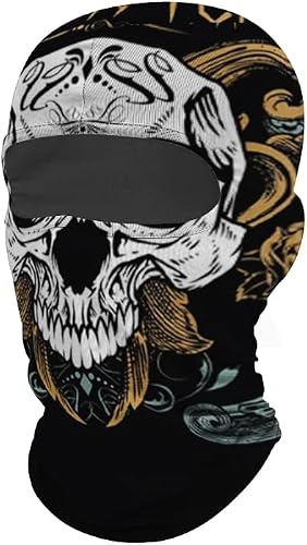 Balaclava Face Mask, Summer Cool Neck Support Scarf, UV Protection Motorcycle Ski Scarf for Men/Women (YMX2022162TT)