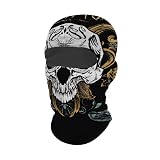 Balaclava Face Mask, Summer Cool Neck Support Scarf, UV Protection Motorcycle Ski Scarf for Men/Wome