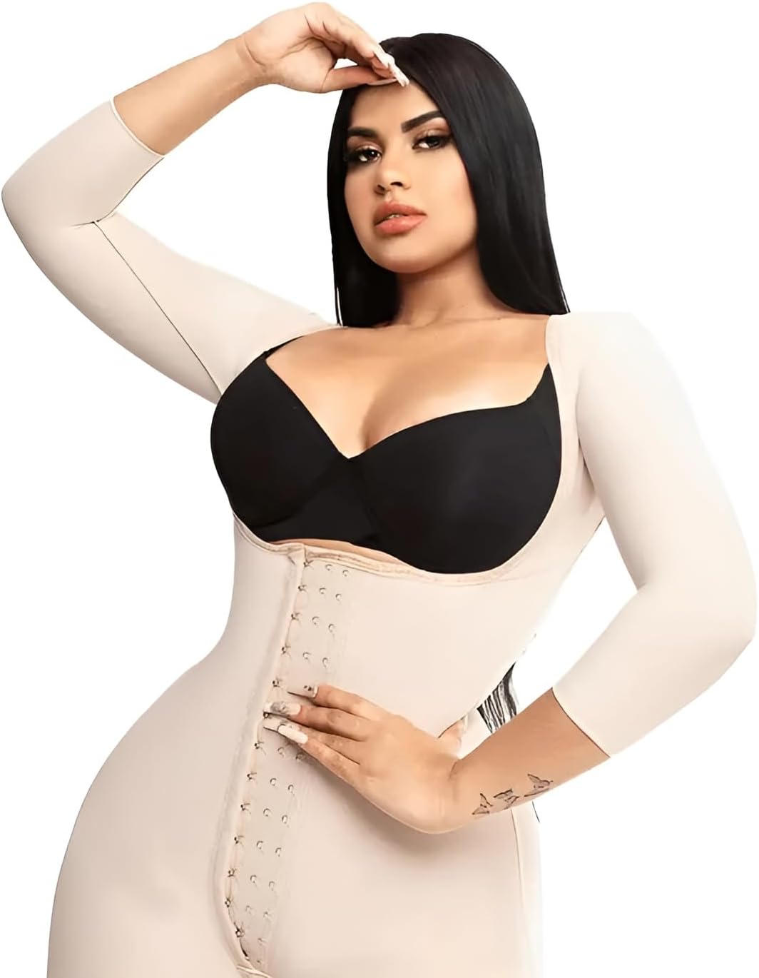 Forma Tu Cuerpo Fajas Colombianas, Knee Lenght Shapewear, Full Body Faja, Bodyshapers for Women, Faja Completa Para Mujer