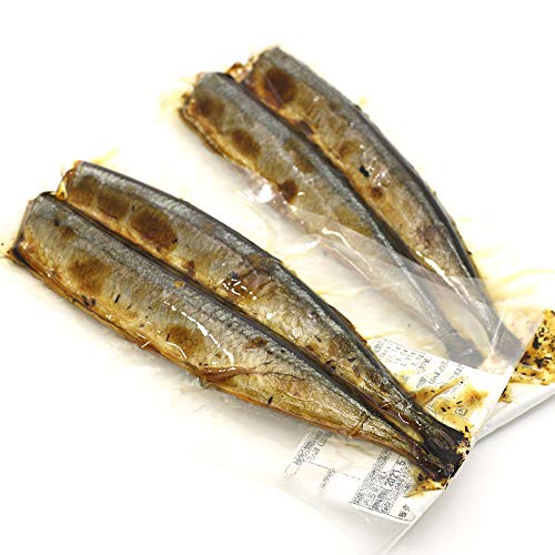 焼き魚 レトルト 塩焼 さんま 4尾（2尾入り×2袋） 北海道産 秋刀魚 真空パック いかめし屋が圧力釜でつくった 骨まで柔らか 塩焼 さんま レトルト 魚