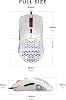 GLORIOUS Gaming Model O Wired Gaming Mouse - 67g Superlight Honeycomb Design, RGB, Pixart 3360 Sensor, Omron Switches, Ambidextrous - Matte White